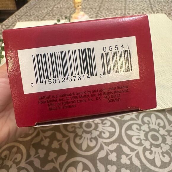 Hallmark Keepsake Ornament Barbie Enchanted Evening‎ Collectors 1996 Vintage - Picture 9 of 11